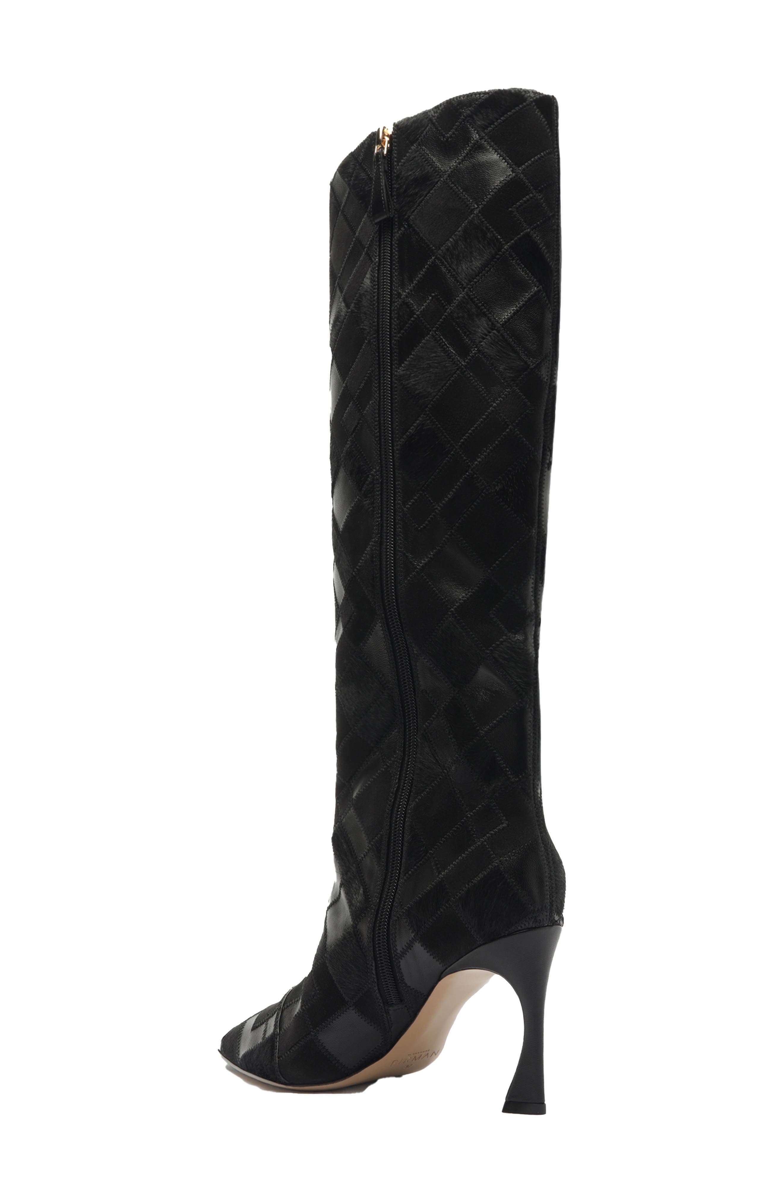 Annelise Knee High Boot, Alternate, color, BLACK