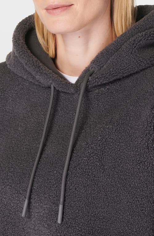 Sweaty Betty Plush Drawstring Hoodie In Urban Grey
