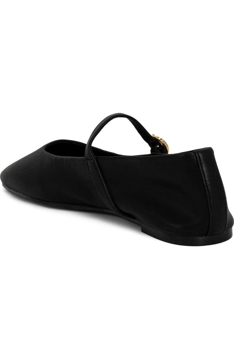 SHUSHOP Annabelle Mary Jane Flat, Alternate, color, Black