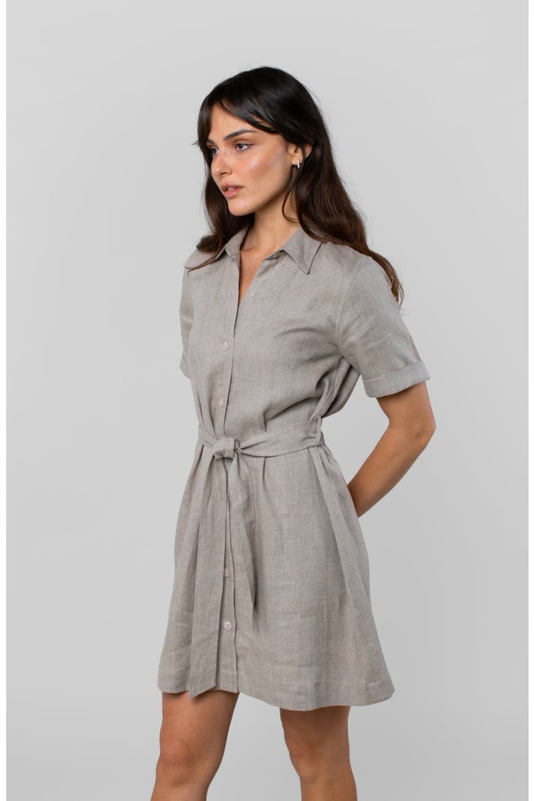 Montage Dress, Main, color, Cappuccino