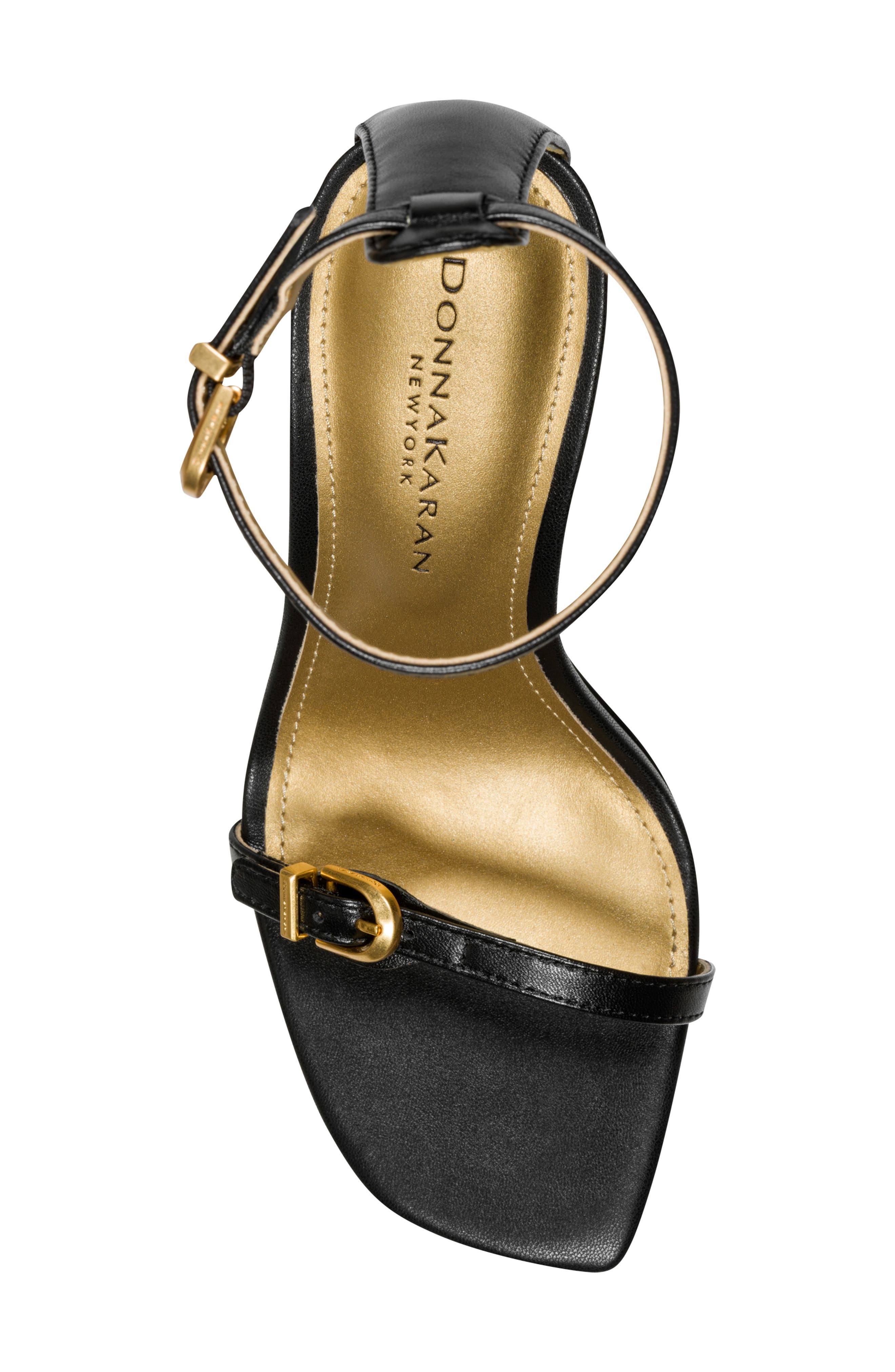 Pryce Ankle Strap Sandal, Alternate, color, BLACK