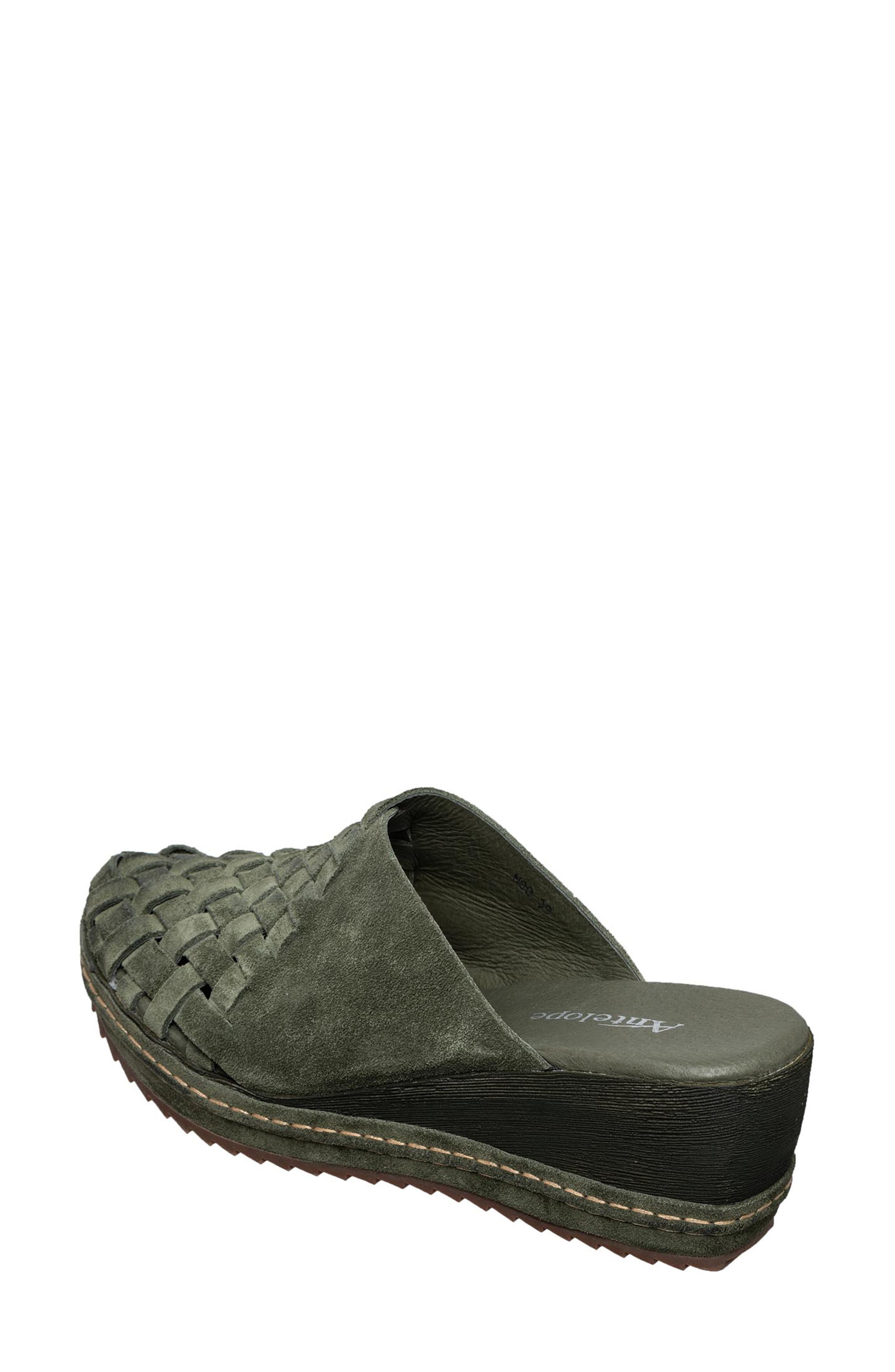 Teryl Platform Mule, Alternate, color, EMERALD SUEDE