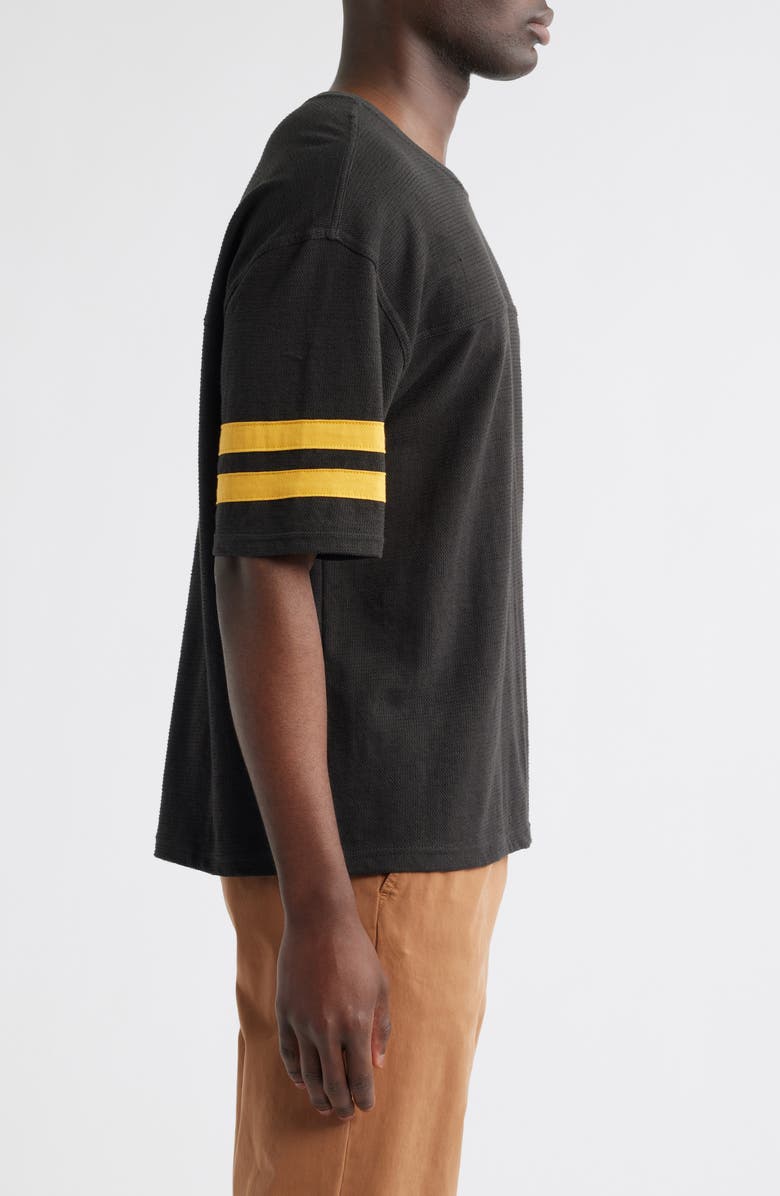 Brixton Vintage Football Cotton Blend Mesh T-Shirt, Alternate, color, 