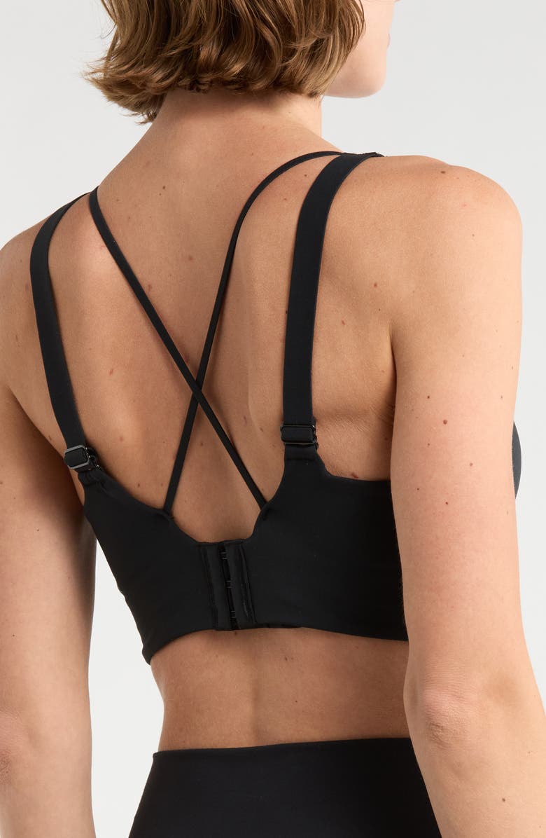 MARIKA Jane Sports Bra, Alternate, color, Black