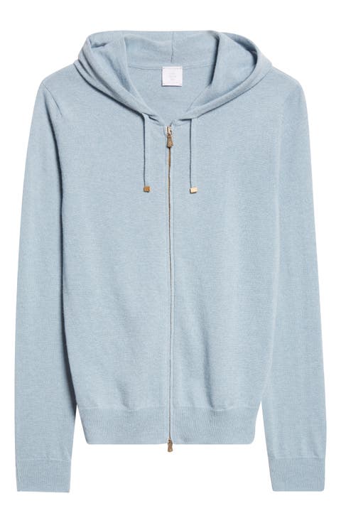 Cashmere Zip Hoodie
