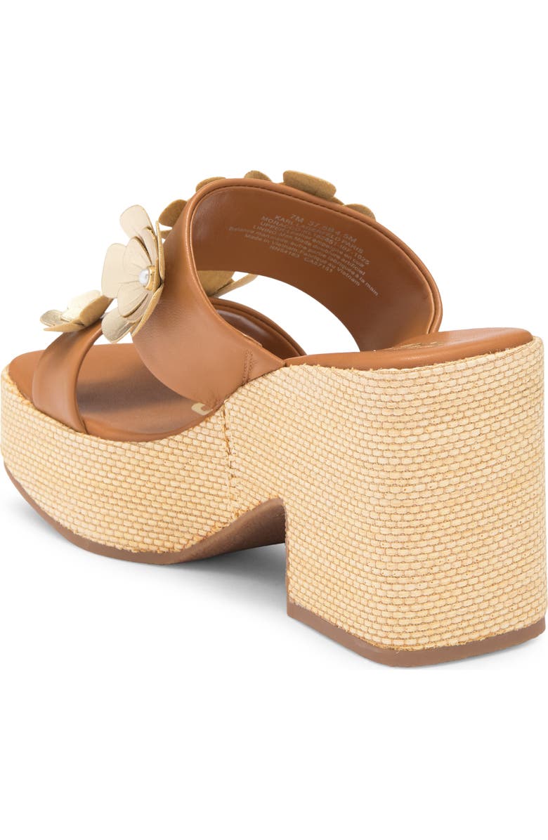 KARL LAGERFELD PARIS Moracco Double Band Sandal, Alternate, color, Tan