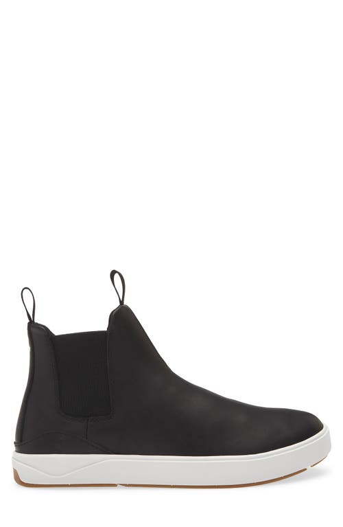 Olukai Lae'ahi Mid Chelsea Boot In Black