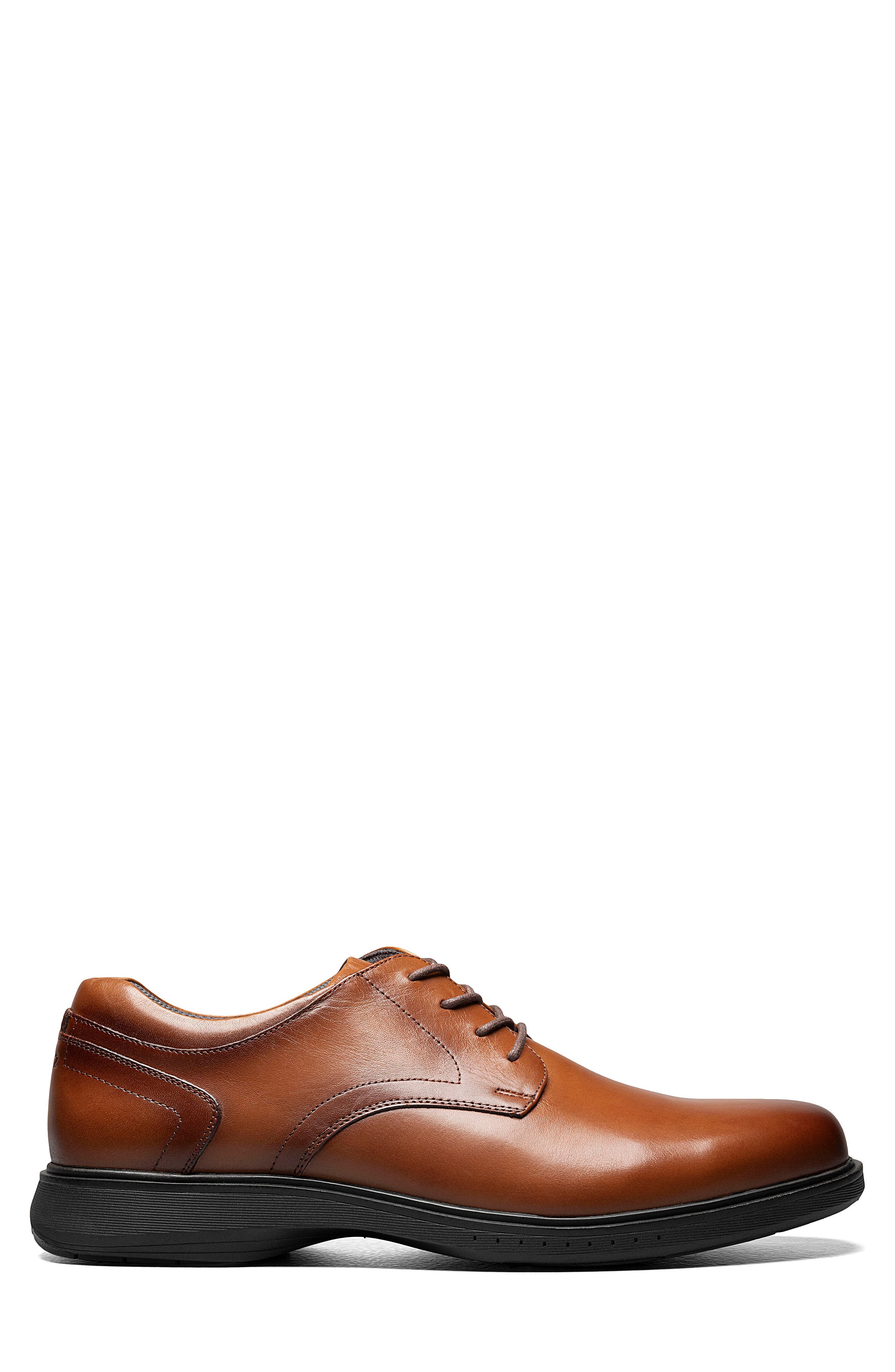 Kore Pro Plain Toe Derby - Wide Width Available, Alternate, color, COGNAC