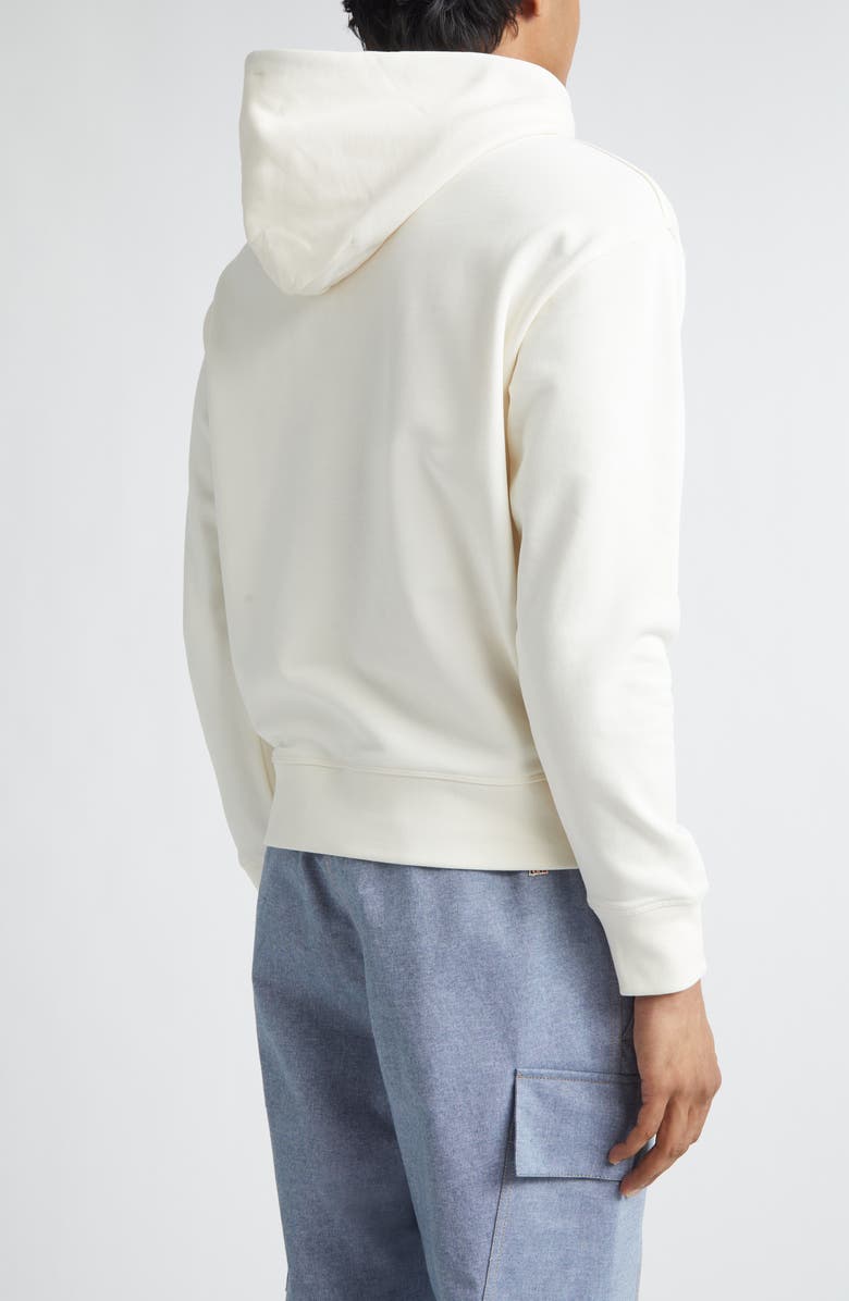 Moncler Grenoble Cotton Graphic Hoodie, Alternate, color, Baby Powder