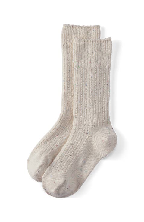 Marl Crew Camp Socks