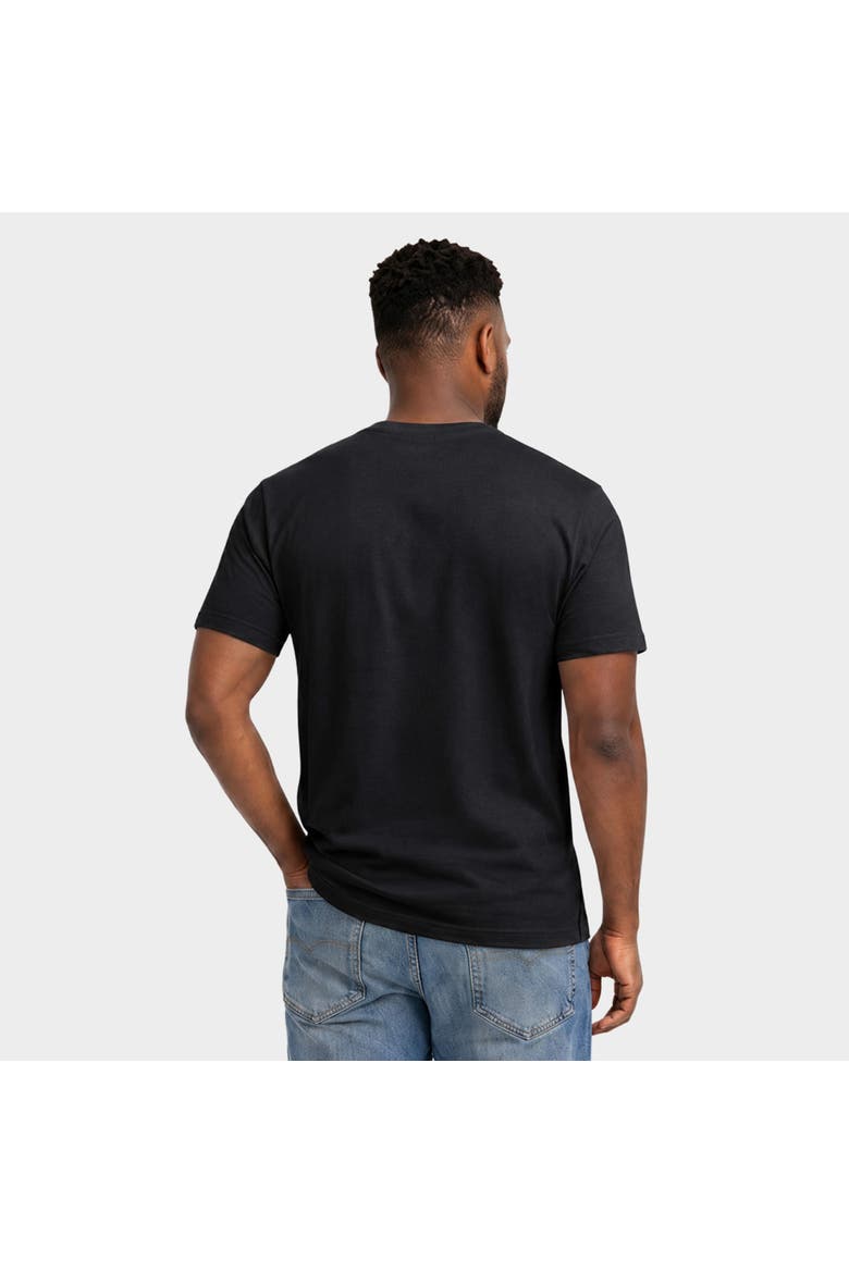 Raised on 90s Country Distressed Garment Dyed T-Shirt, Alternate, color, Black
