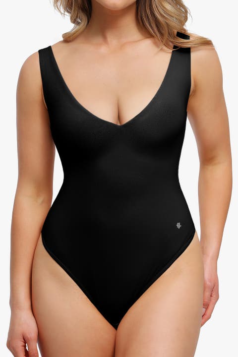 Elastic Cloud-Touch All-in-One Shaping Bodysuit