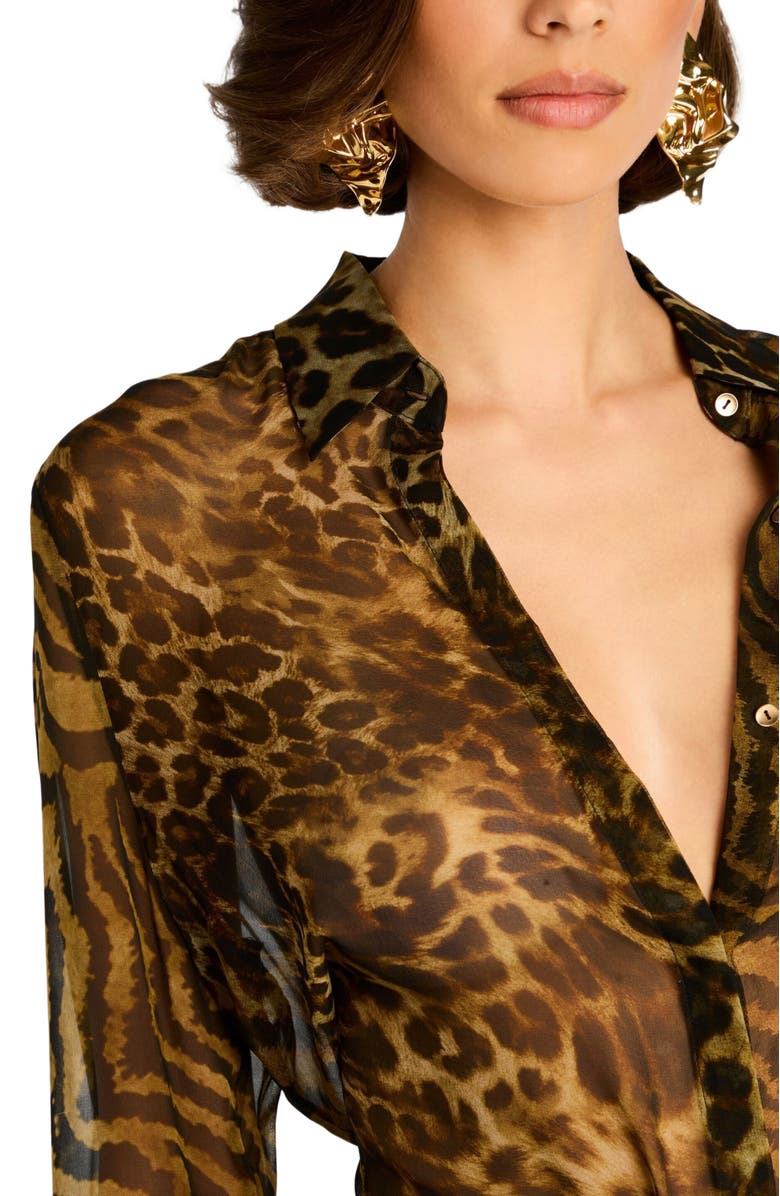 Retrofête Mirren Shirt, Alternate, color, 