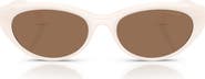 COACH 55mm Pillow Sunglasses