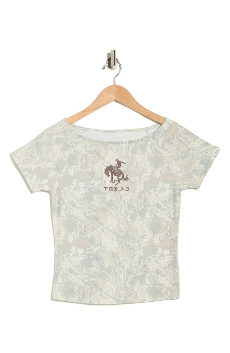 Hi Res Texas Home of Rodeo Graphic T-Shirt, Alternate, color, Camo