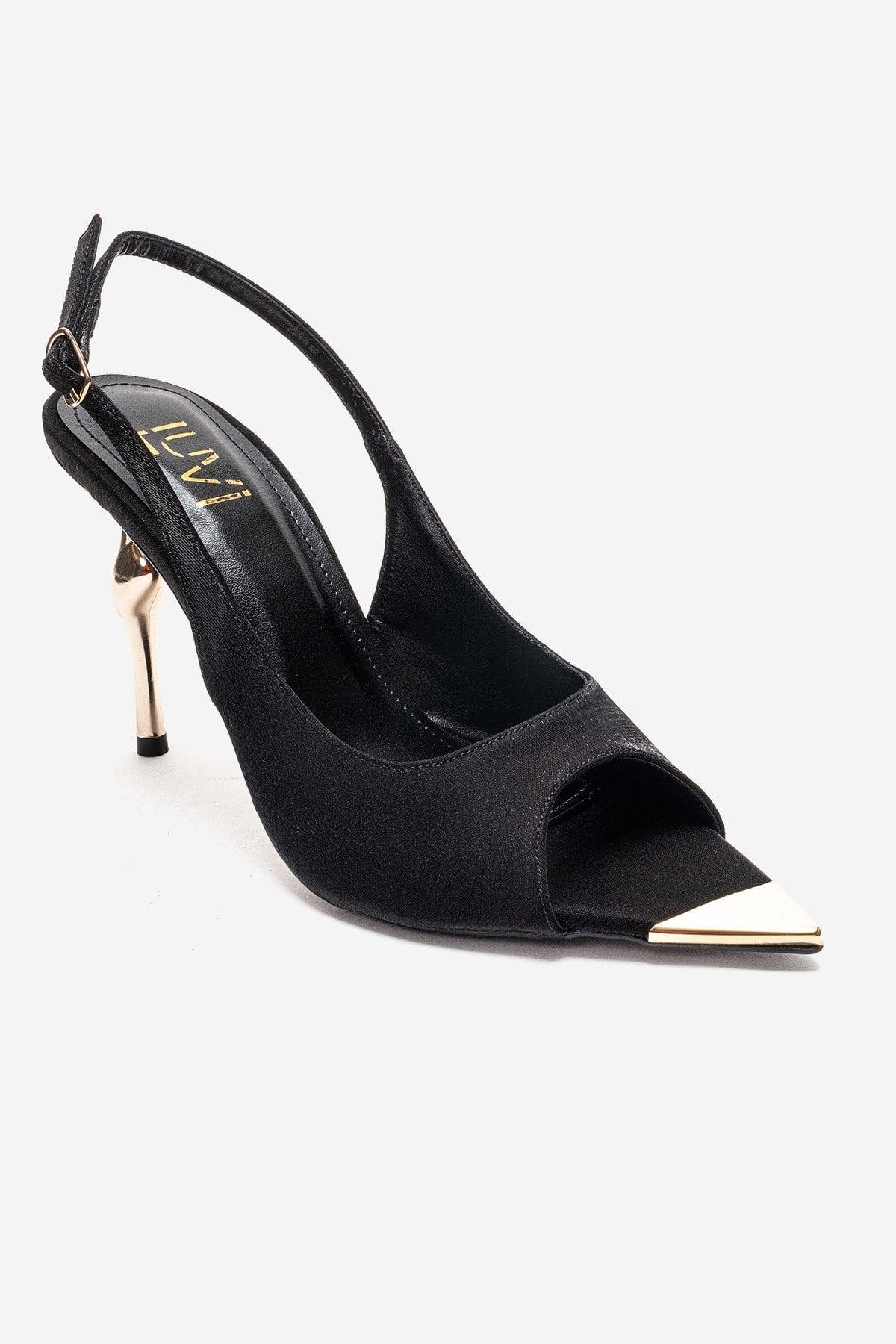 Prologue Shoes Amore Slingback Stiletto Pump, Alternate, color, Black