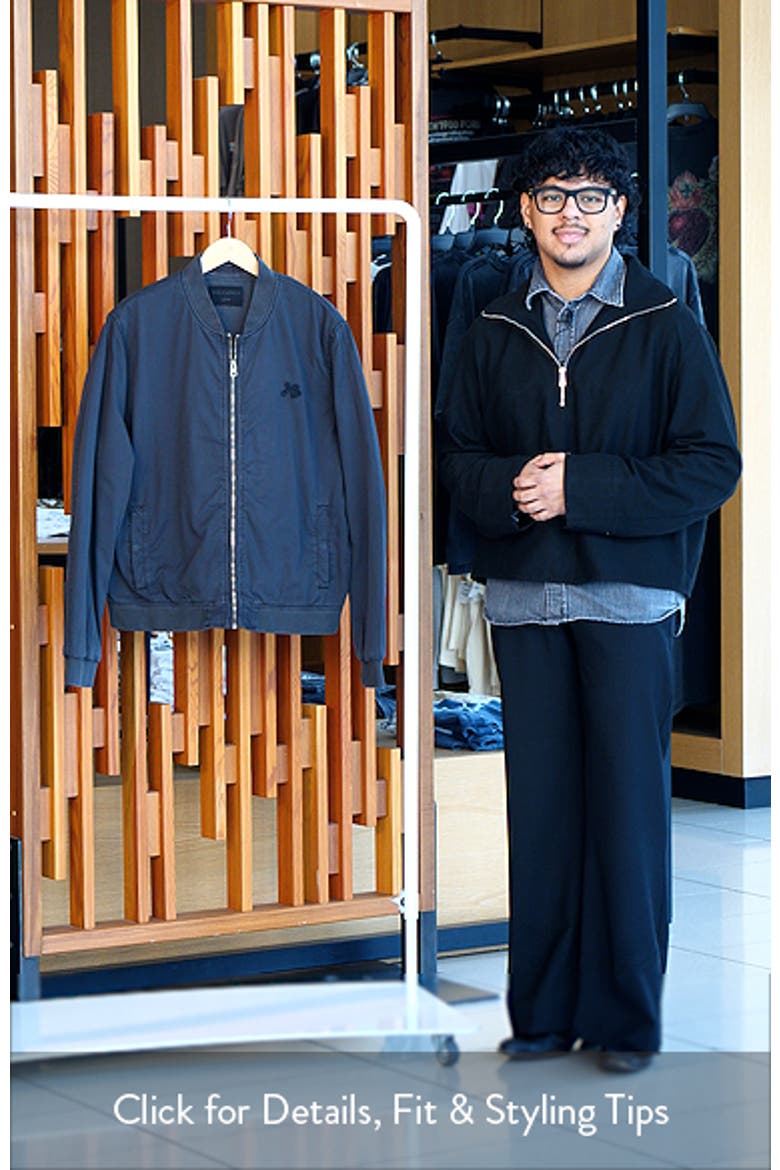 Forres Cotton Twill Bomber Jacket video