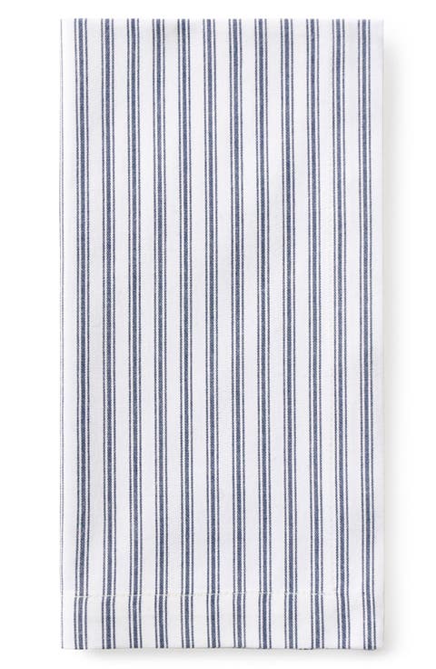 Set of 4 French Ticking Cotton Napins