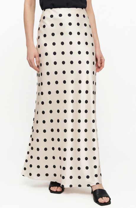 Love By Design Melanie Satin Maxi Skirt