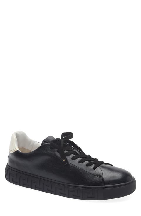 Greca Leather Sneaker