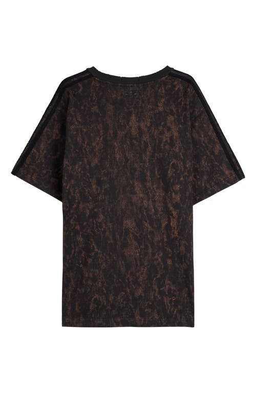 Adidas X Song For The Mute X Song For The Mute Gender Inclusive Adi006 Distressed Embroidered Logo T In Black