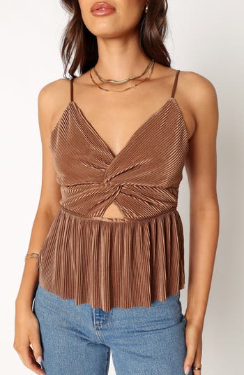 Rosaline Plissé Tank