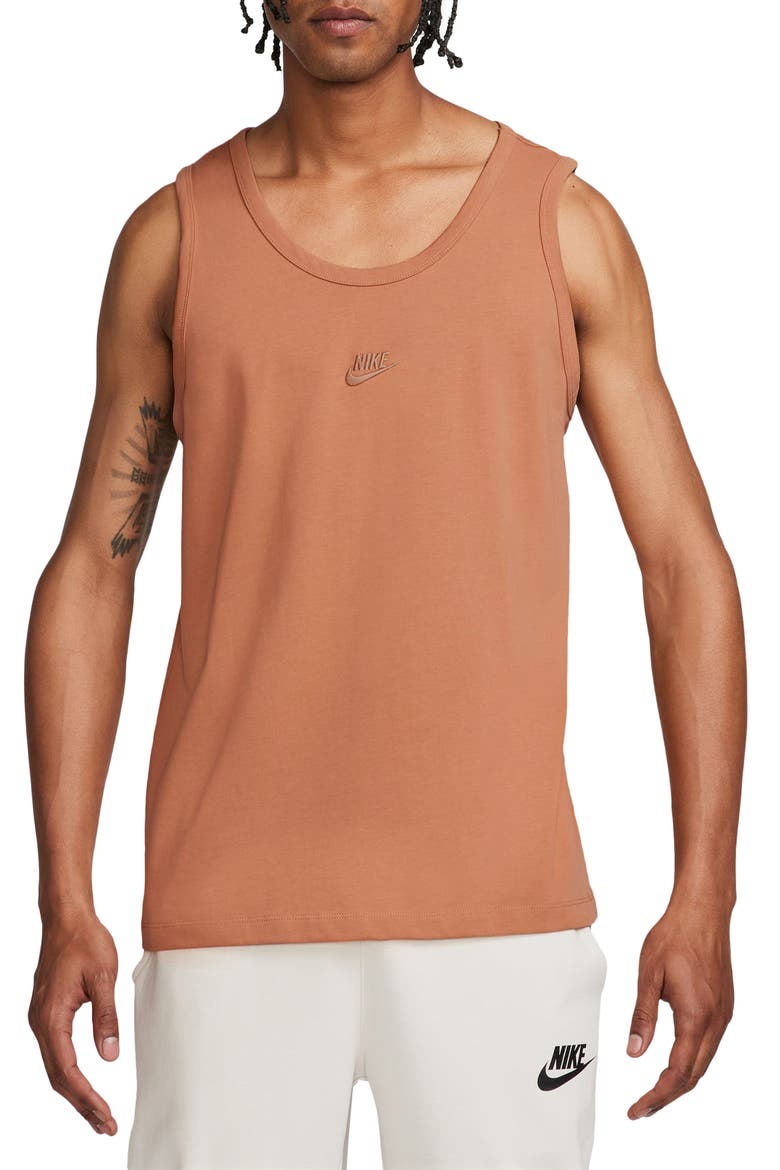 Premium Essentials Tank, Main, color, AMBER BROWN