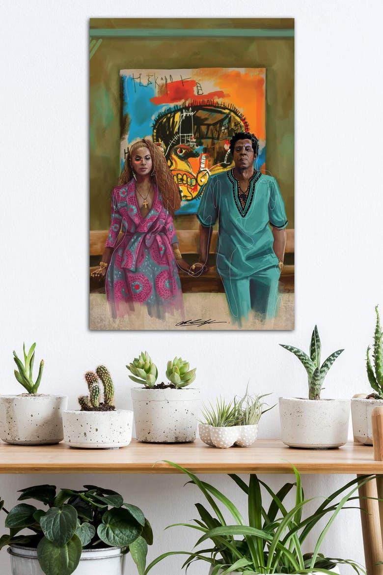 BHM The Carters by Chuck Styles Canvas Wall Art - 18" x 26", Alternate, color, MULTI