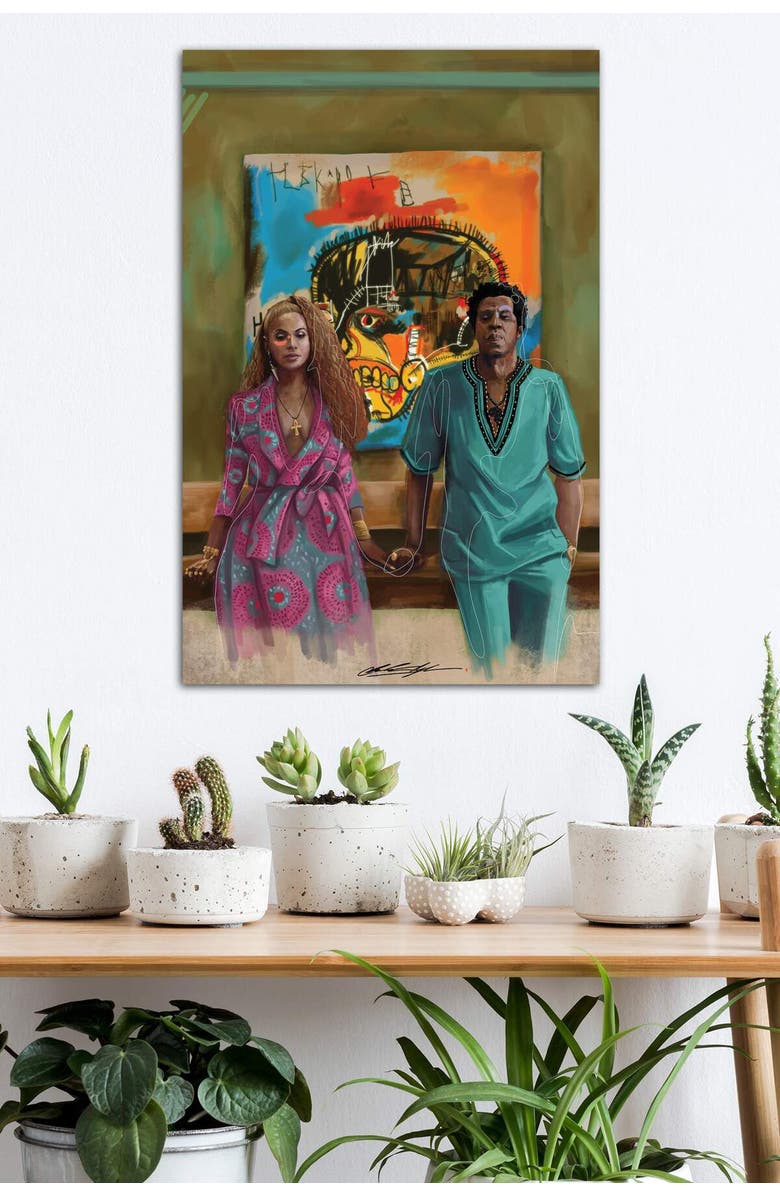 iCanvas BHM The Carters by Chuck Styles Canvas Wall Art - 18" x 26", Alternate, color,