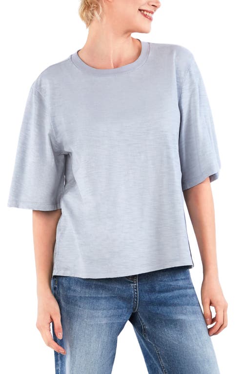 Hint Of Blu Hig Hug Crewneck T-shirt In Blue