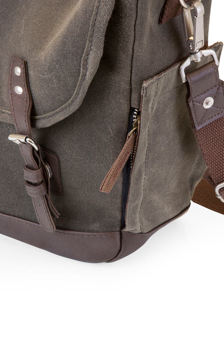 Picnic Time Adventure Wine Tote, Alternate, color, Green