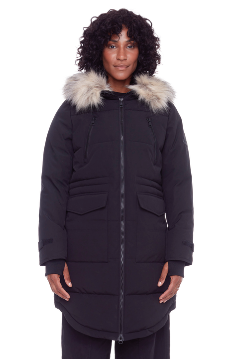 UKON - Vegan Down Drawstring Winter Parka