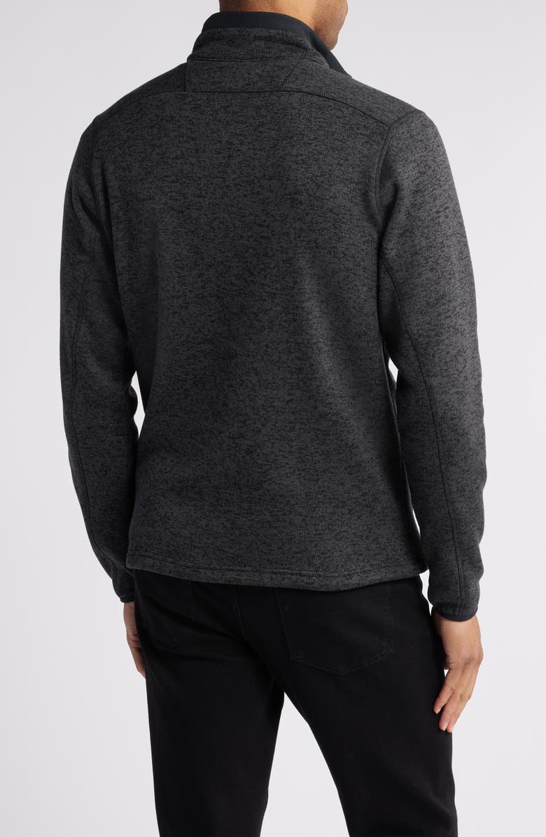 Columbia Sweater Weather Fleece Jacket, Alternate, color, Black Heather