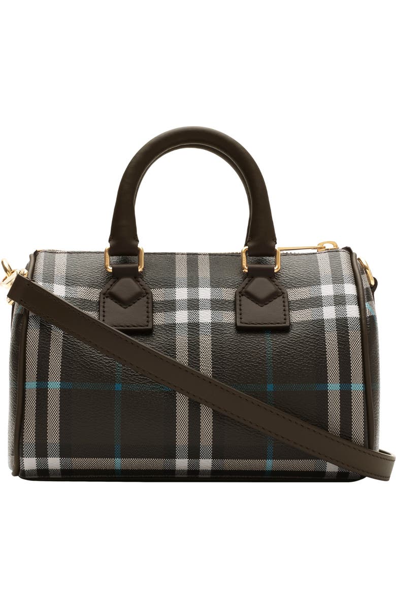 Burberry Mini Check Bowling Bag, Alternate, color,