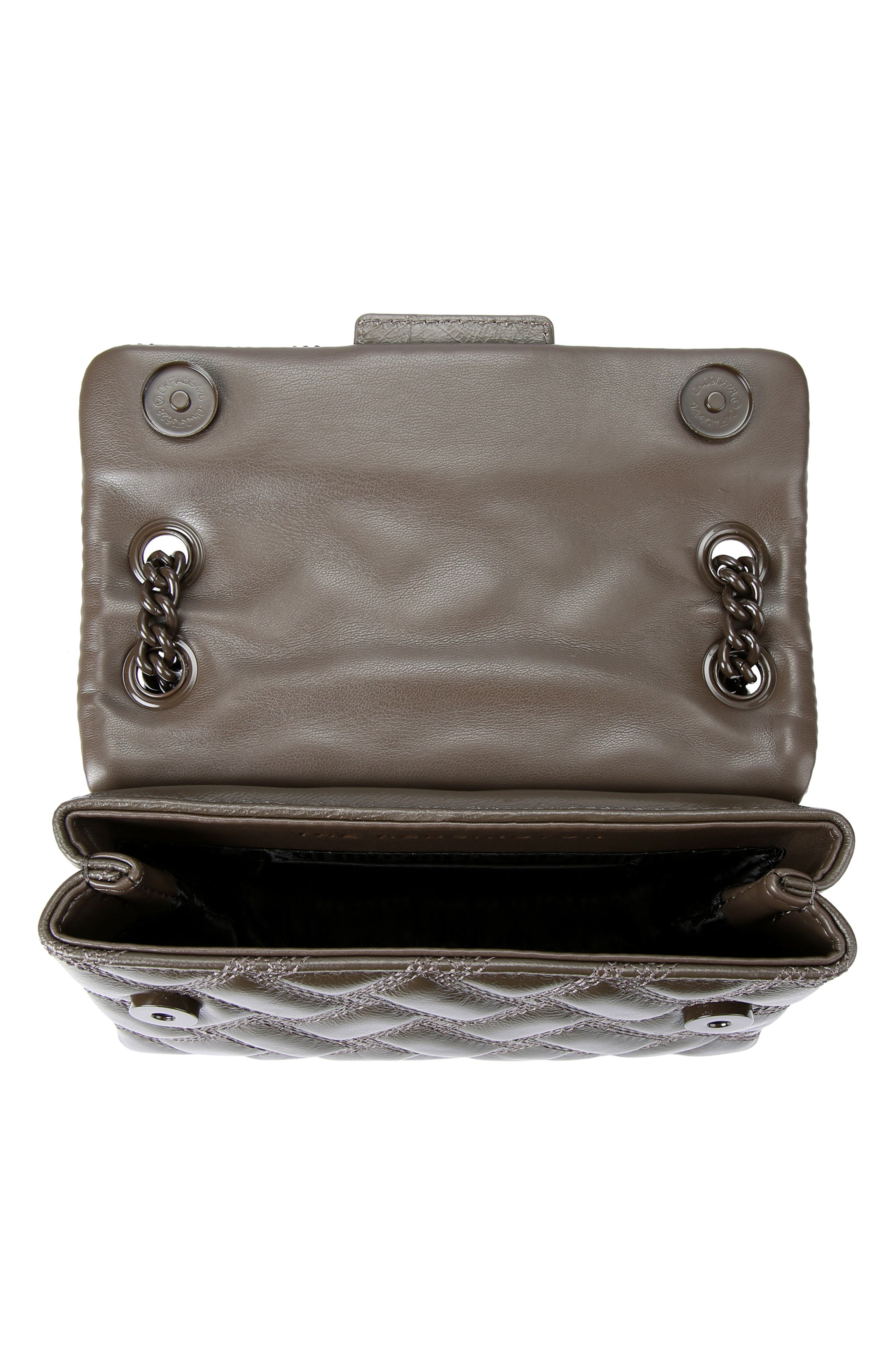 Kurt Geiger London Mini Kensington Drench Quilted Leather Convertible Crossbody Bag, Alternate, color, 