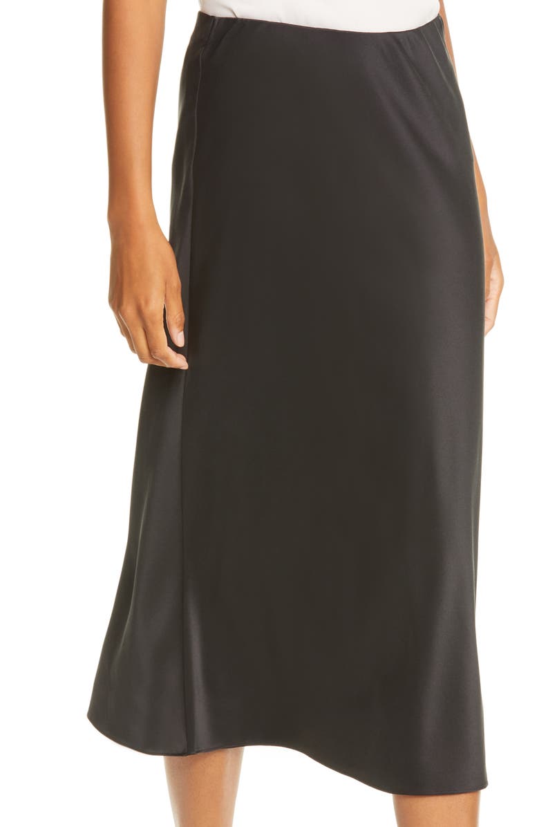 FRAME Washable Silk Maxi Skirt, Alternate, color, 