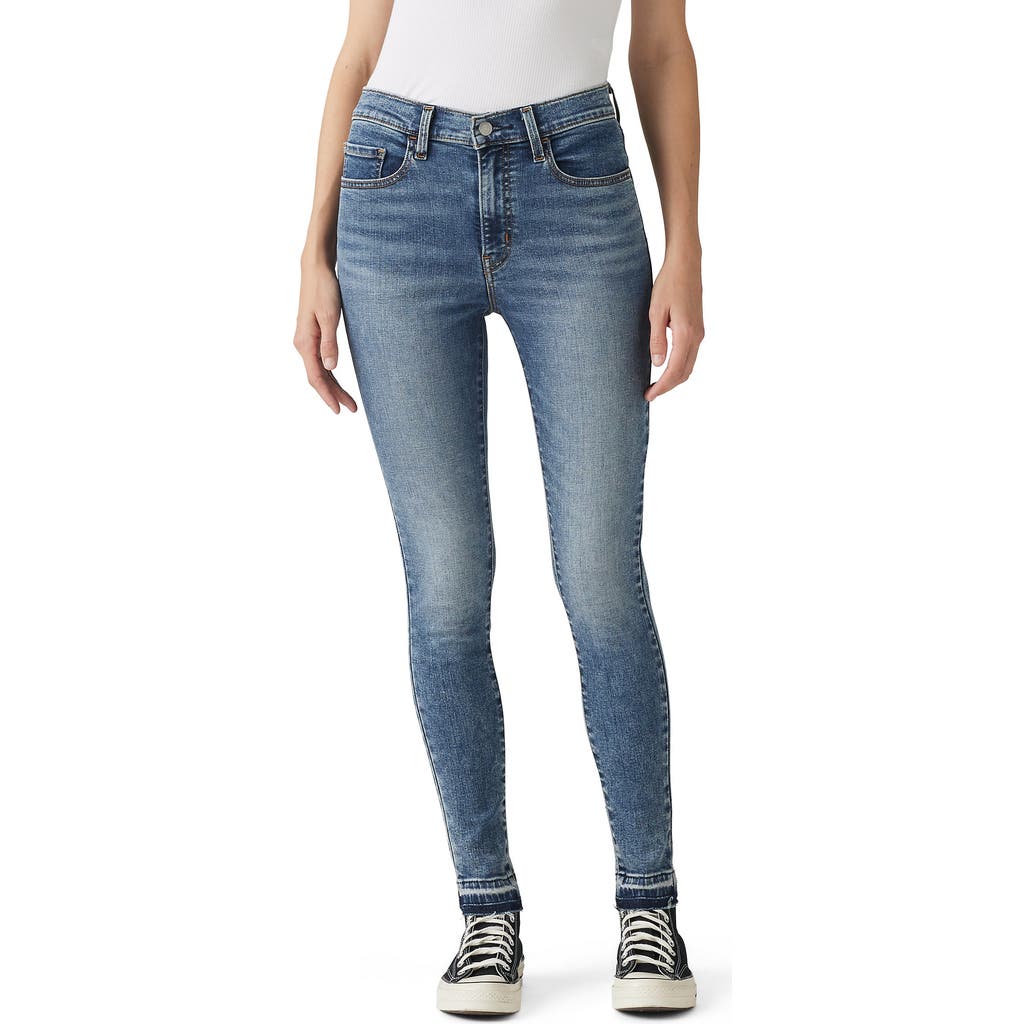 Levi's® 720™ Release Hem High Waist Super Skinny Jeans In Blue