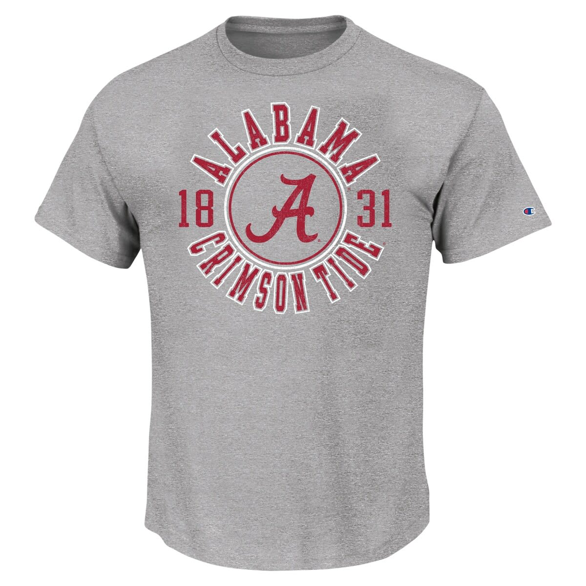 Champion Men's Champion Heather Gray Alabama Crimson Tide Big & Tall ...