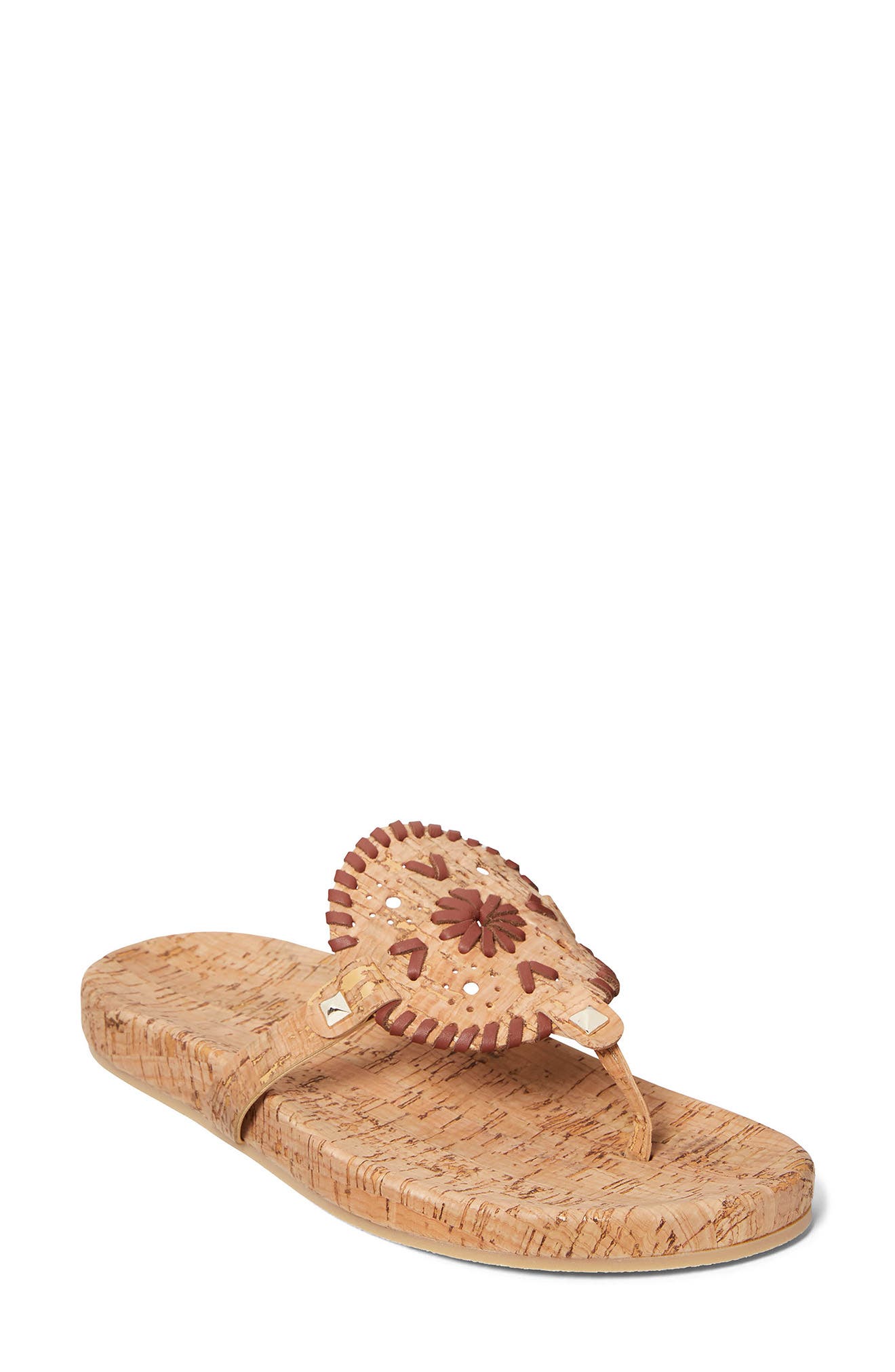 Jack Rogers Georgica Cork Sandal, Main, color, 