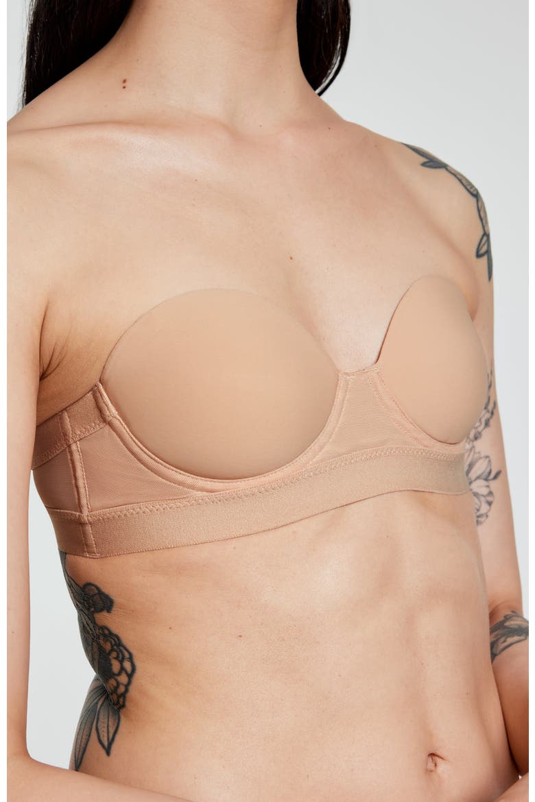 MVP Multiway Strapless Bra, Main, color, Buff