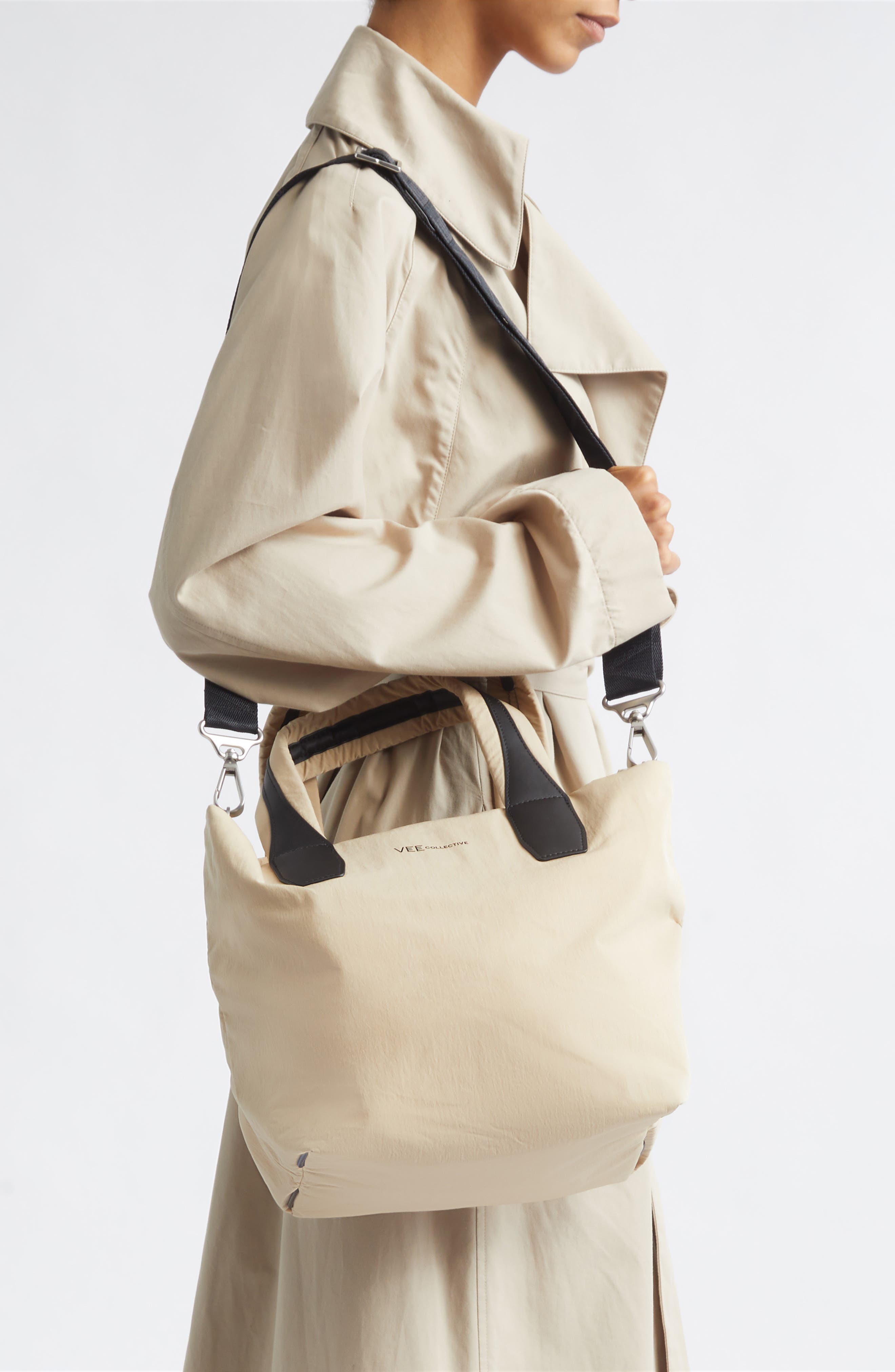 VeeCollective Small Essence Tote, Alternate, color, Beige Trench