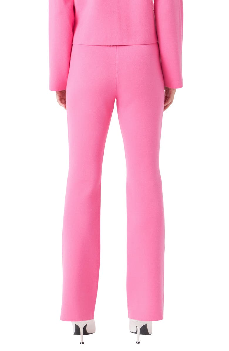 Endless Rose Flare Knit Pants, Alternate, color, Pink