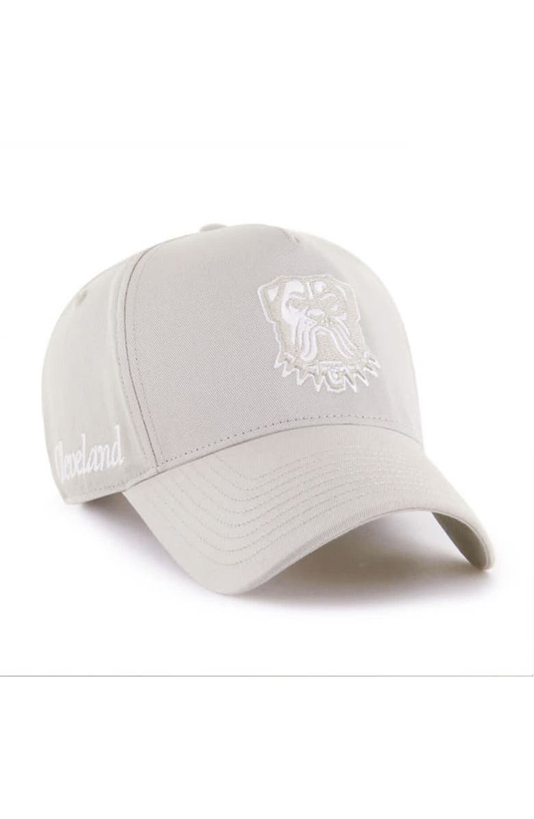 '47 Men's '47 Cream Cleveland Browns Foundation Offside Adjustable Hat, Main, color, 