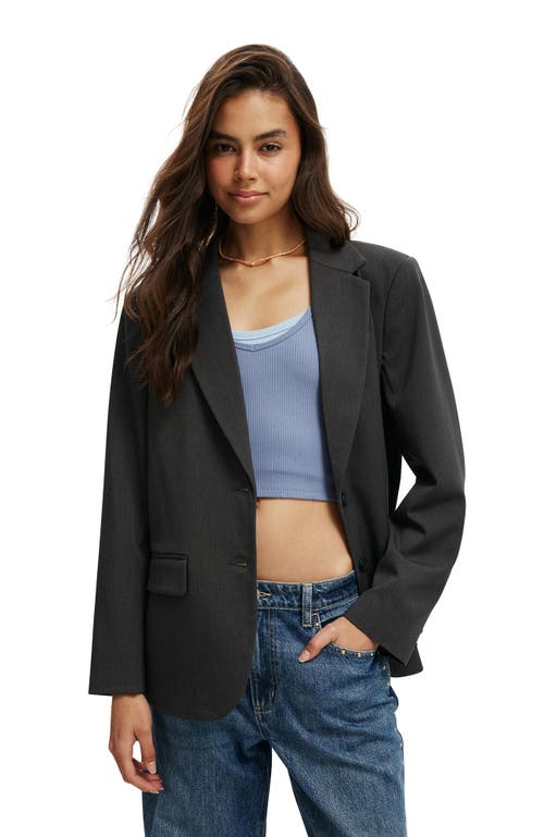 Shop Cotton On Lolita Blazer In Charcoal