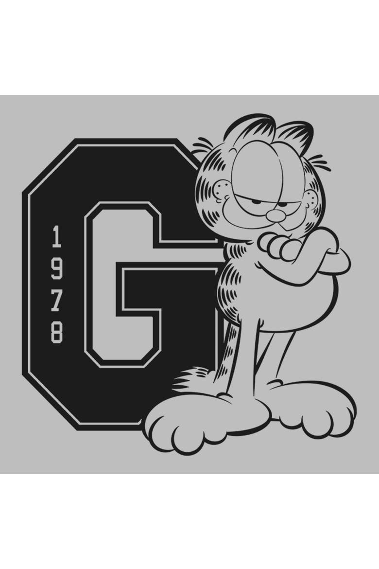 Boys Garfield 1978 G Cat Pose T Shirt, Alternate, color, Sport Grey