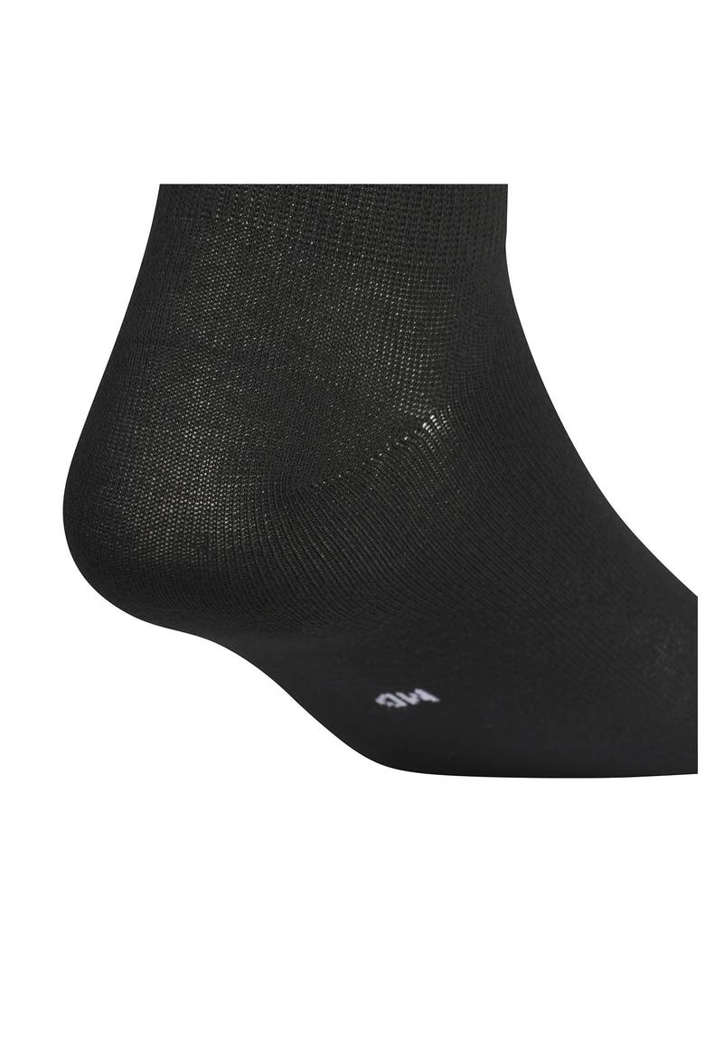 Luna Assorted 3-Pack Ankle Socks, Alternate, color, BLACK