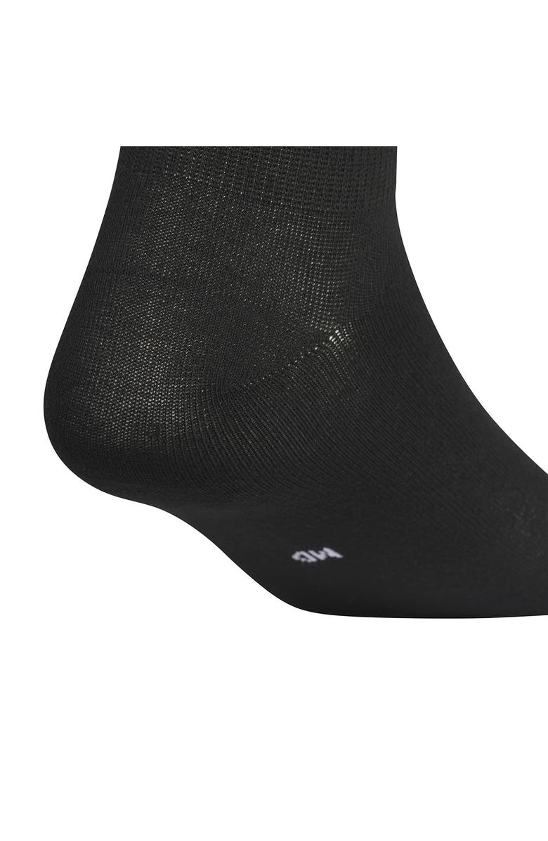 adidas Luna Assorted 3-Pack Ankle Socks, Alternate, color, Black