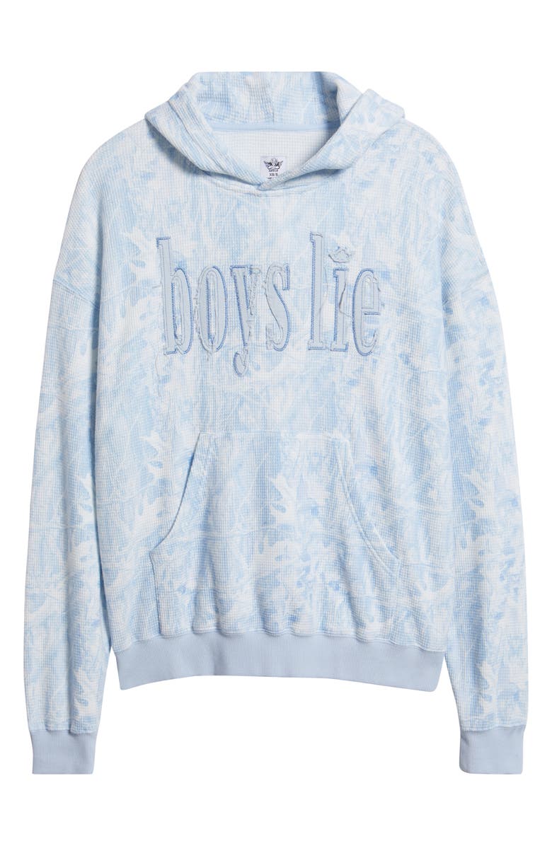 BOYS LIE Manhunt Racer Hoodie, Alternate, color, Blue