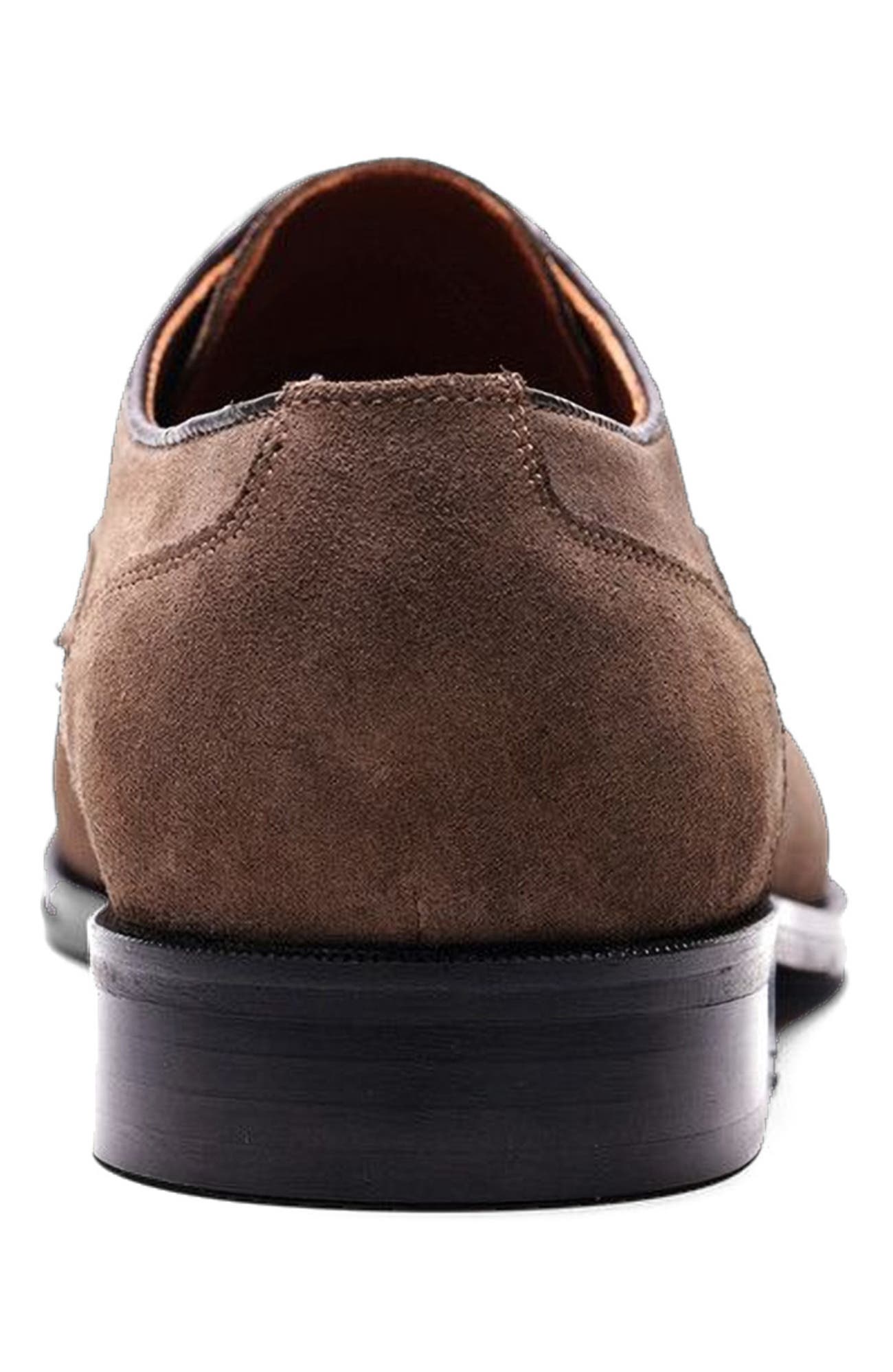 Havens Cap-toe Derby, Alternate, color, Saloon Brown Suede