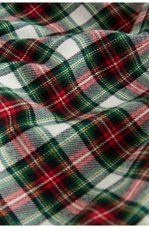 Next Kids' Check Collared Cotton Dress In Multi